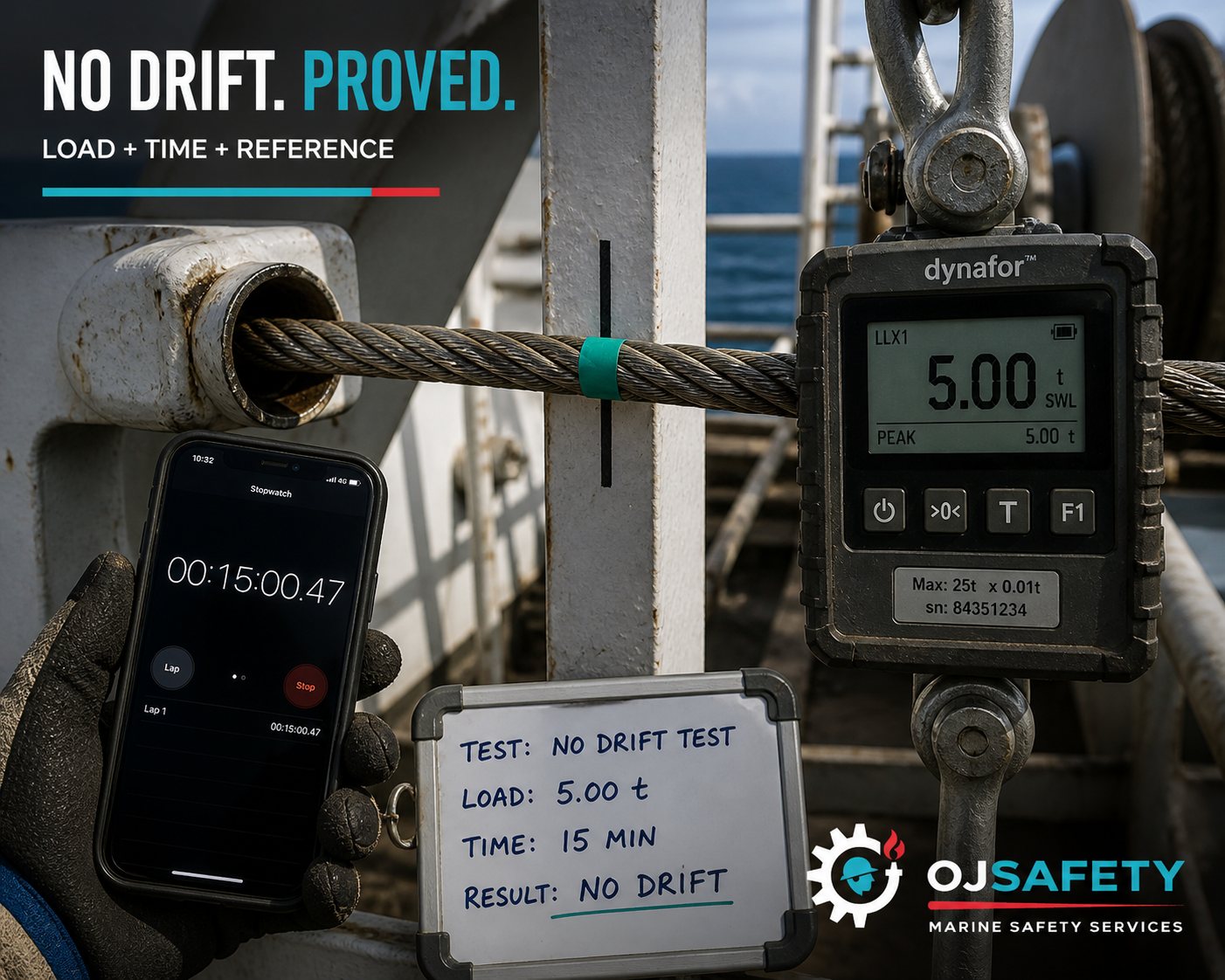 Davit Brake Hold: How to Prove “No Drift” Without Arguments