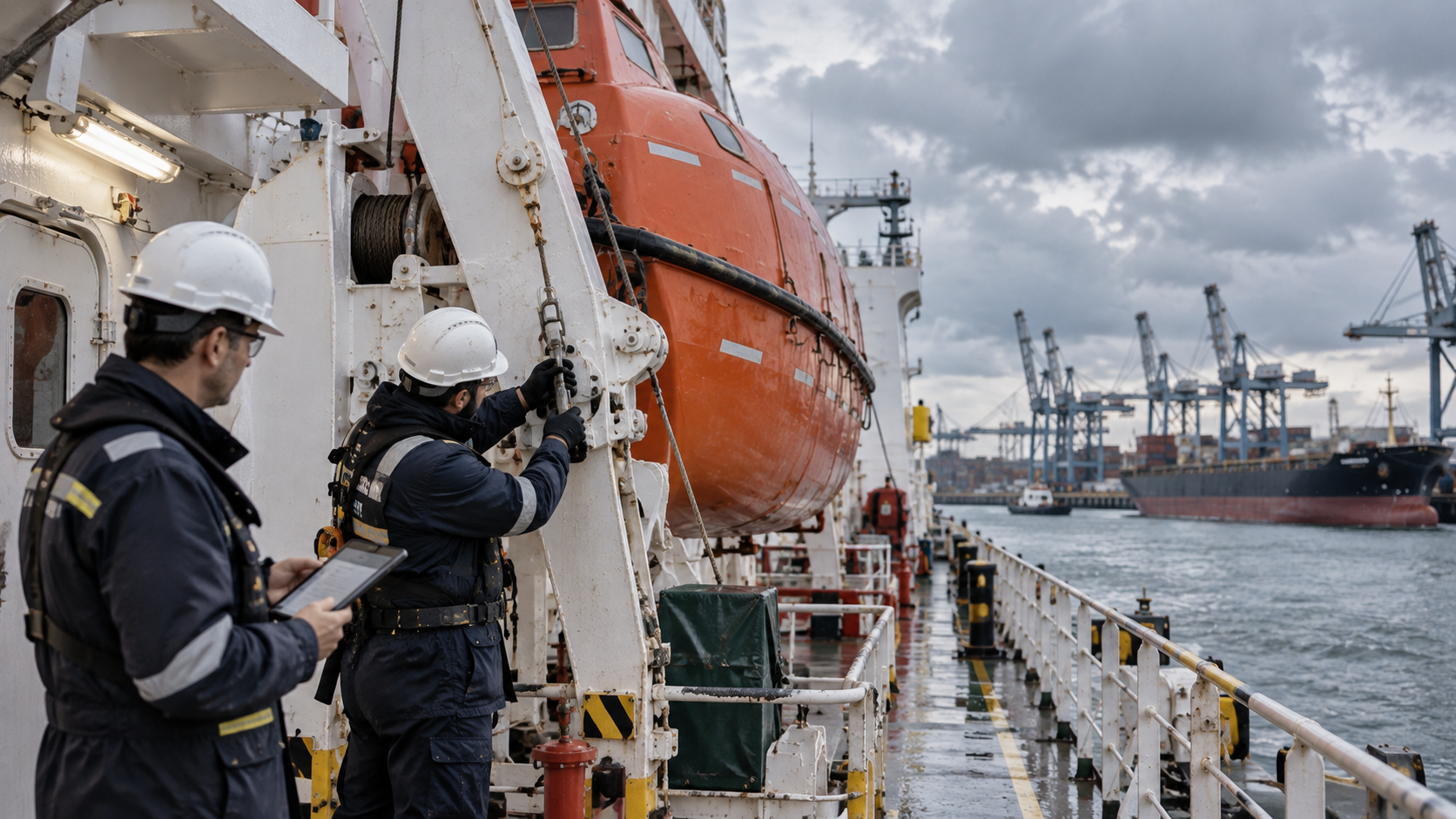 MSC.402(96) Lifeboat Inspection in Europe: Annual, Five-Year, Authorization and Class Requirements